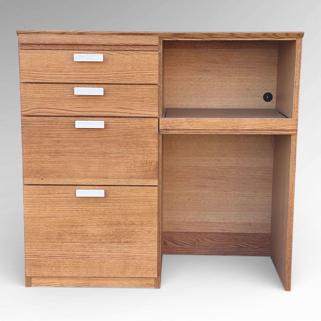 【週末セール】【美品】モモナチュラル HORM ホルム オーク材 キッチンボード