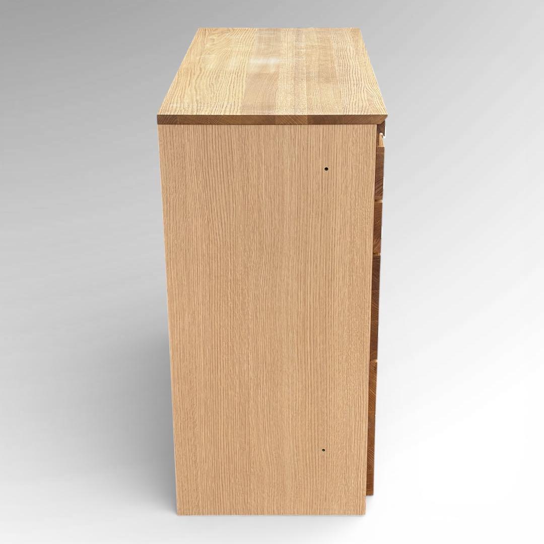 【週末セール】【美品】モモナチュラル HORM ホルム オーク材 キッチンボード