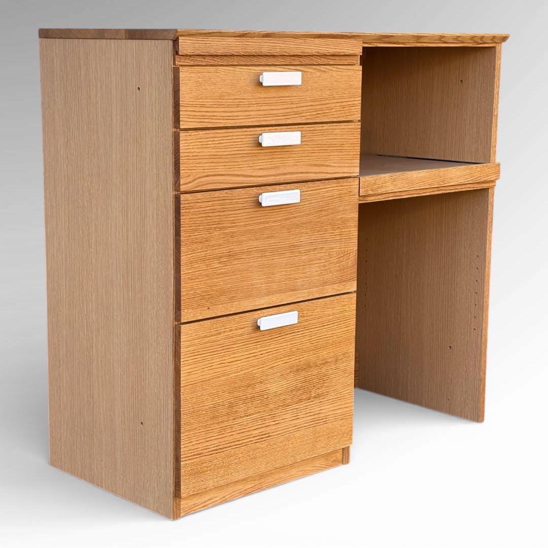 【週末セール】【美品】モモナチュラル HORM ホルム オーク材 キッチンボード