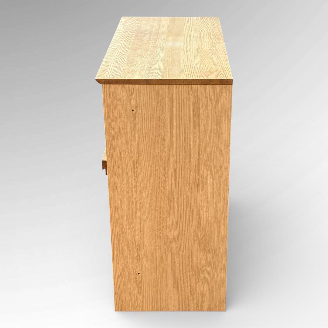 【週末セール】【美品】モモナチュラル HORM ホルム オーク材 キッチンボード