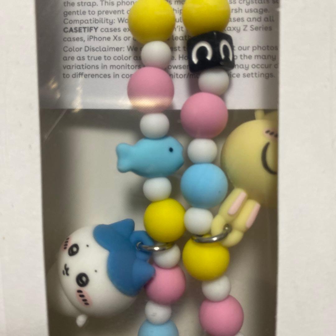 ちいかわ CASETiFY ビーズストラップ