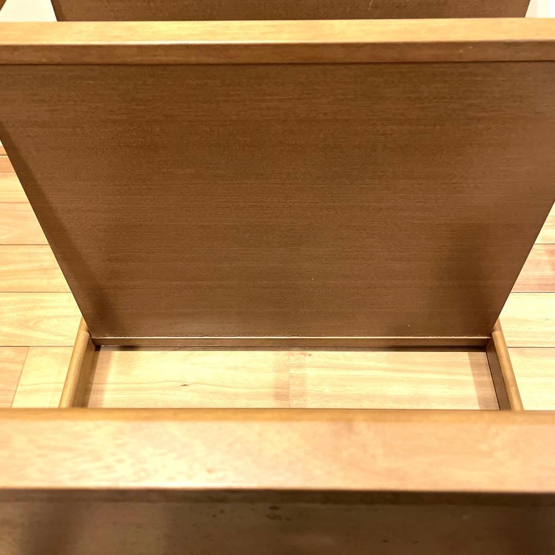 カリモク karimoku キッチンワゴン　キャスター　木製　高級　3段