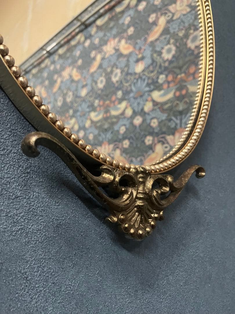 ① ウォールミラー インテリア 壁掛け鏡 アンティーク ビンテージヴィンテージ