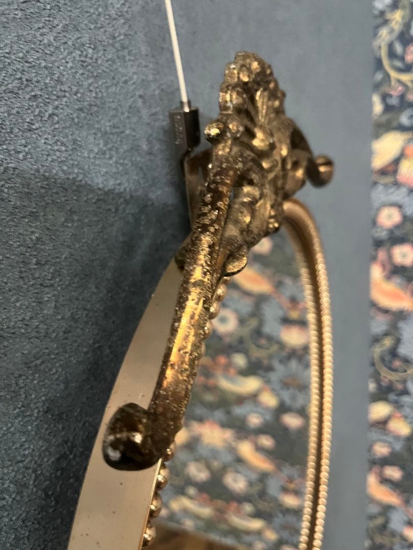 ① ウォールミラー インテリア 壁掛け鏡 アンティーク ビンテージヴィンテージ