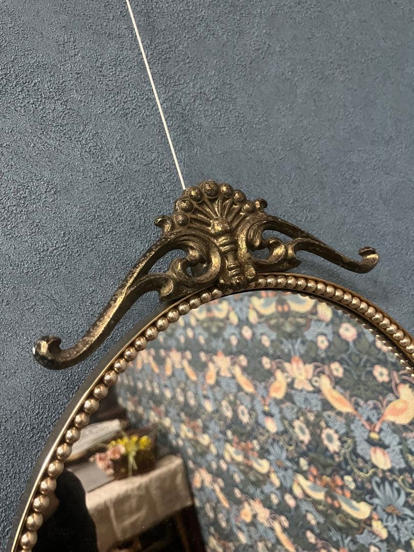 ① ウォールミラー インテリア 壁掛け鏡 アンティーク ビンテージヴィンテージ