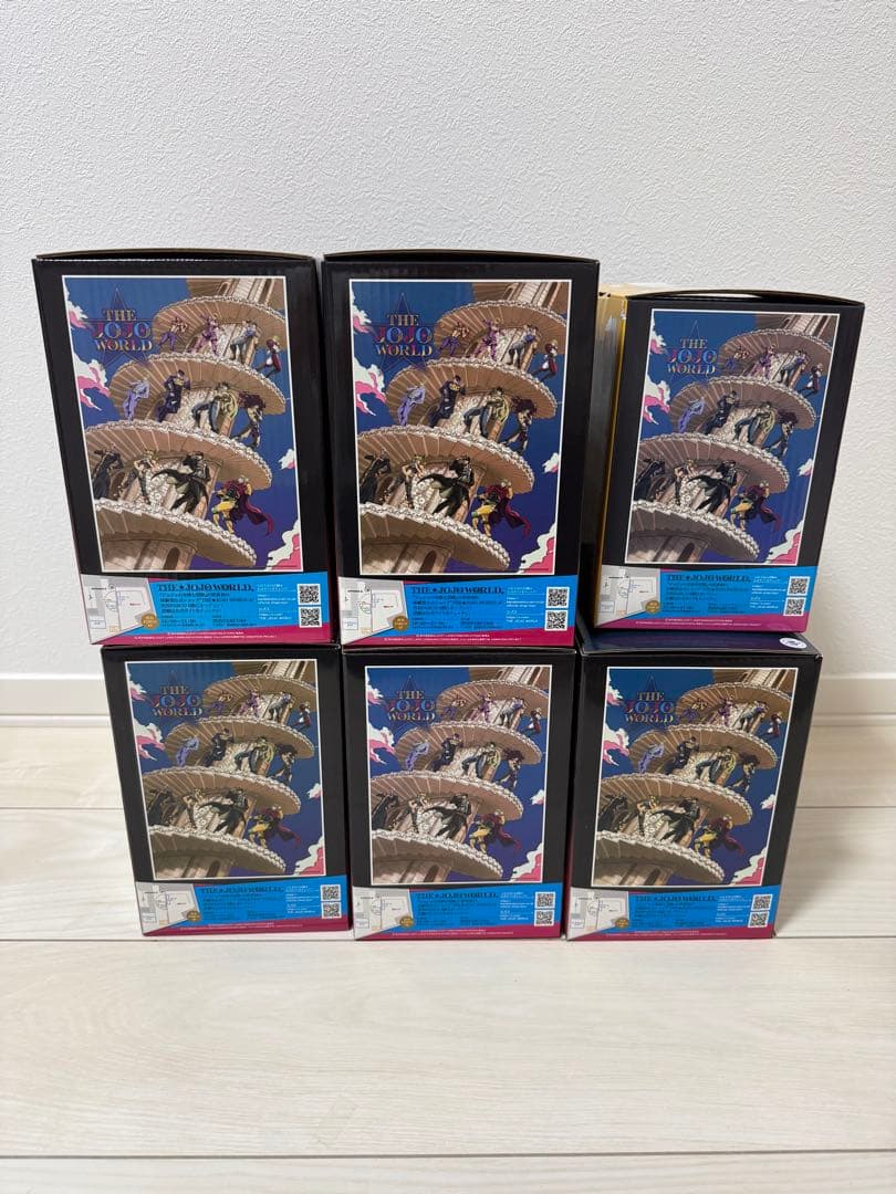 一番くじ ジョジョの奇妙な冒険A.B.C.D.E.ラストワン　未開封6点セット