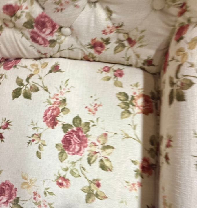 最終価格！新品 ロココ調　お姫様家具　ヨーロッパ家具　ウィングソファ　1人掛け