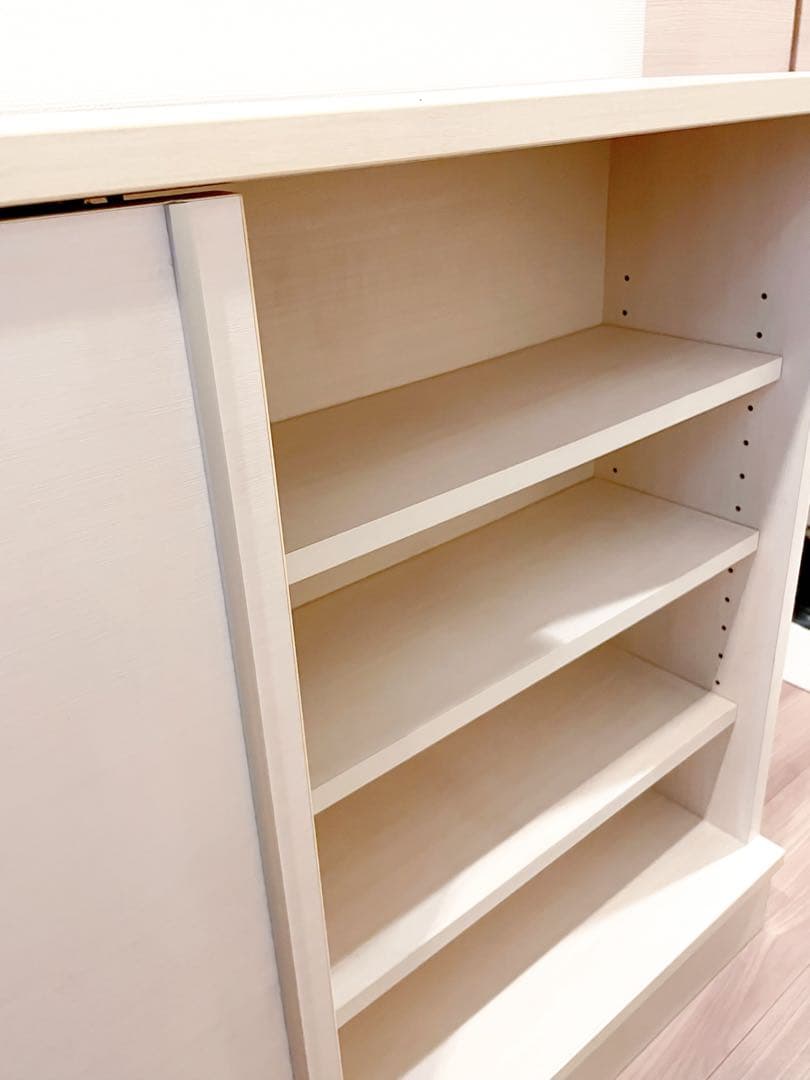 棚 スライド式 白 ホワイト