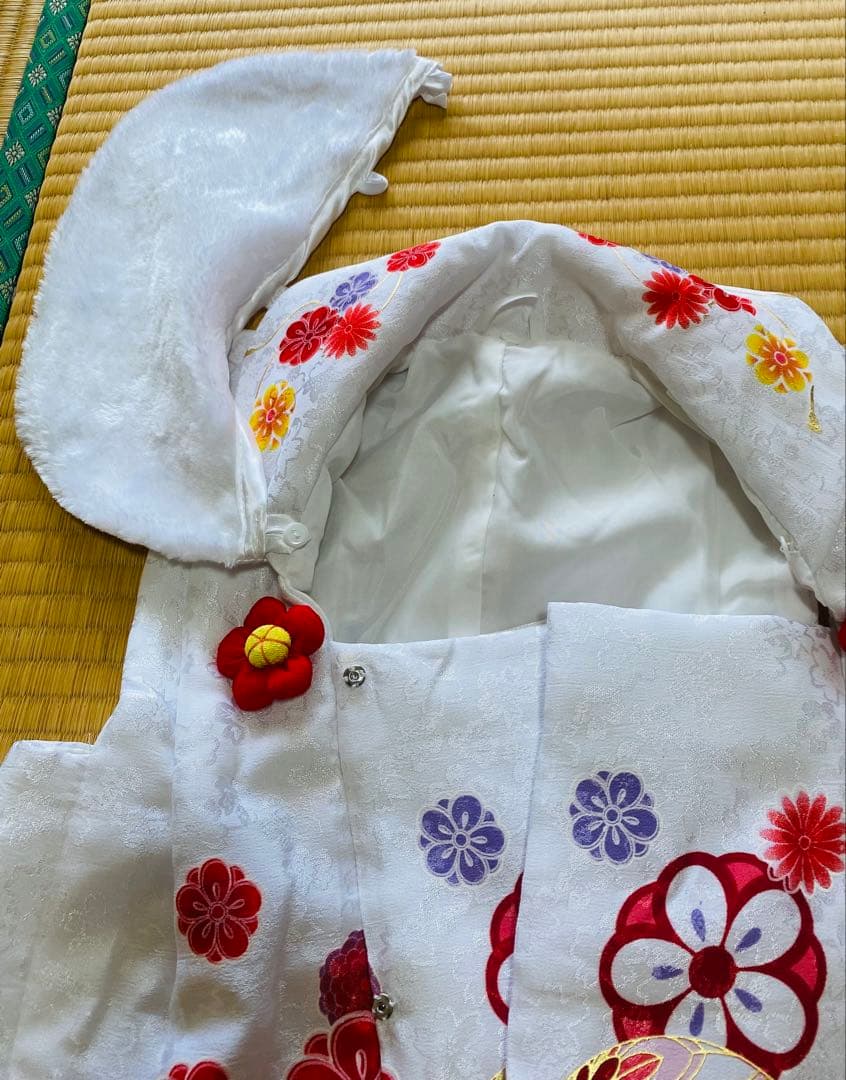 七五三　3歳　女の子セット　水色　手毬模様　 8点セット　美品　お雛様　祝い事