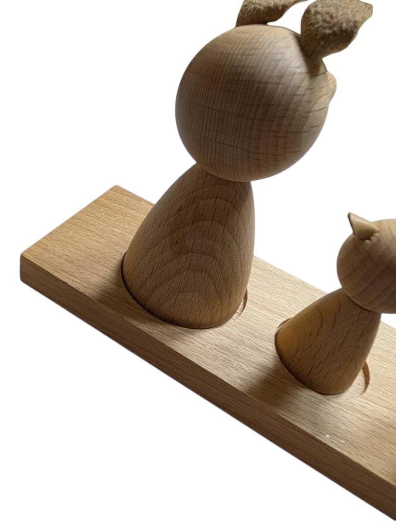 【レア】砂金隆則☆木製の置物