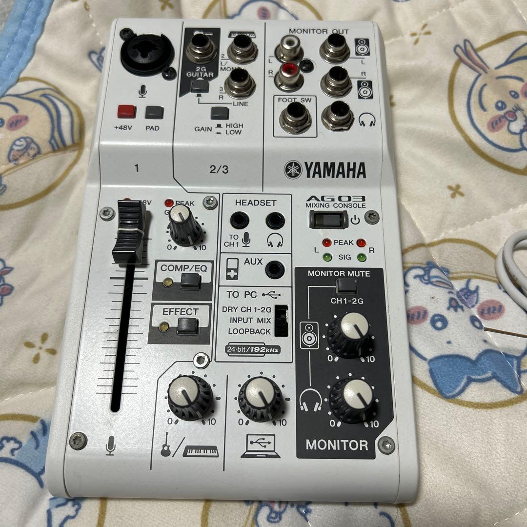 YAMAHA AG03 mixing console ミキサー