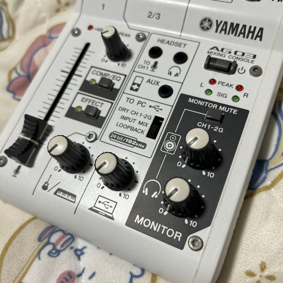 YAMAHA AG03 mixing console ミキサー