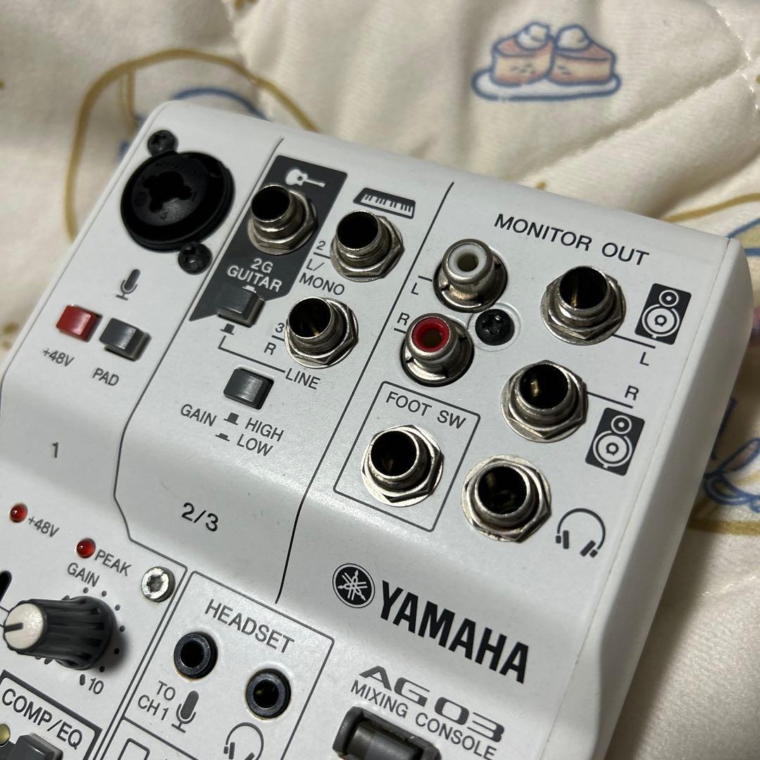 YAMAHA AG03 mixing console ミキサー