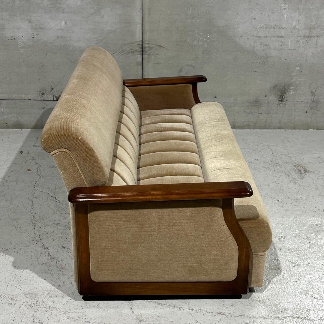 ✦70s✦maruni マルニ ミッドセンチュリー 昭和レトロ ソファー ベロア