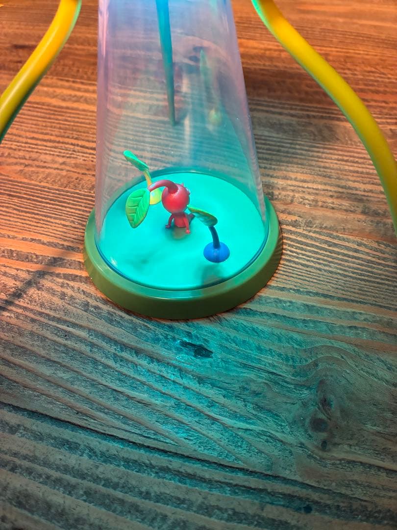 ピクミン 一番くじ オニヨン型ライト 箱無 三色ピクミンのアクリル