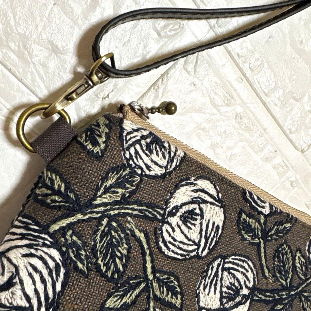 60201D ハンドメイド　ミナペルホネン　ショルダーバック