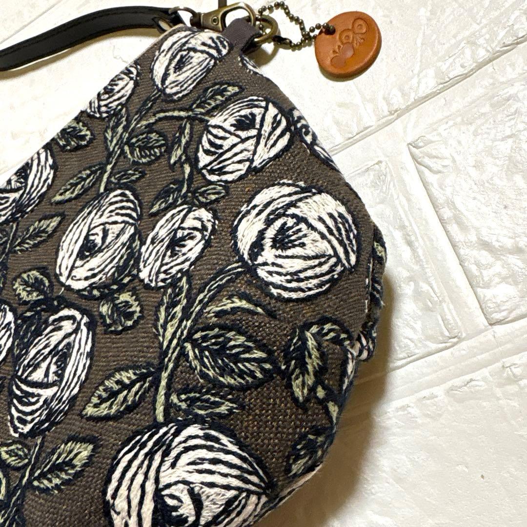 60201D ハンドメイド　ミナペルホネン　ショルダーバック