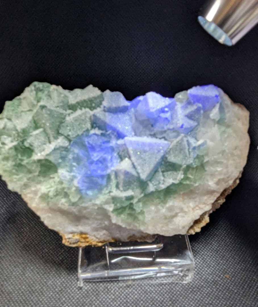 グリーンフローライトシュガー結晶原石