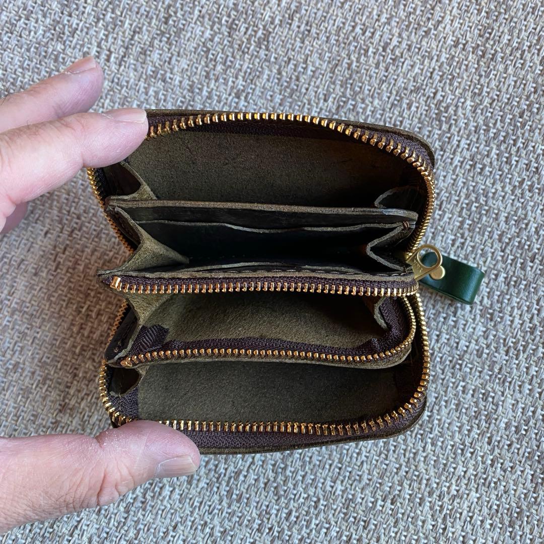 HERZ】Organフルジップミニ財布 GS-75 スメラルド - メルカリ