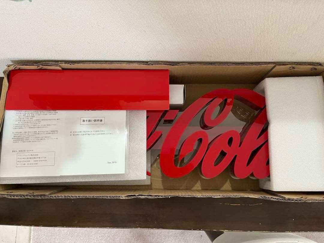 コカコーラLEDレタリングサイン ＰＪ-LED02