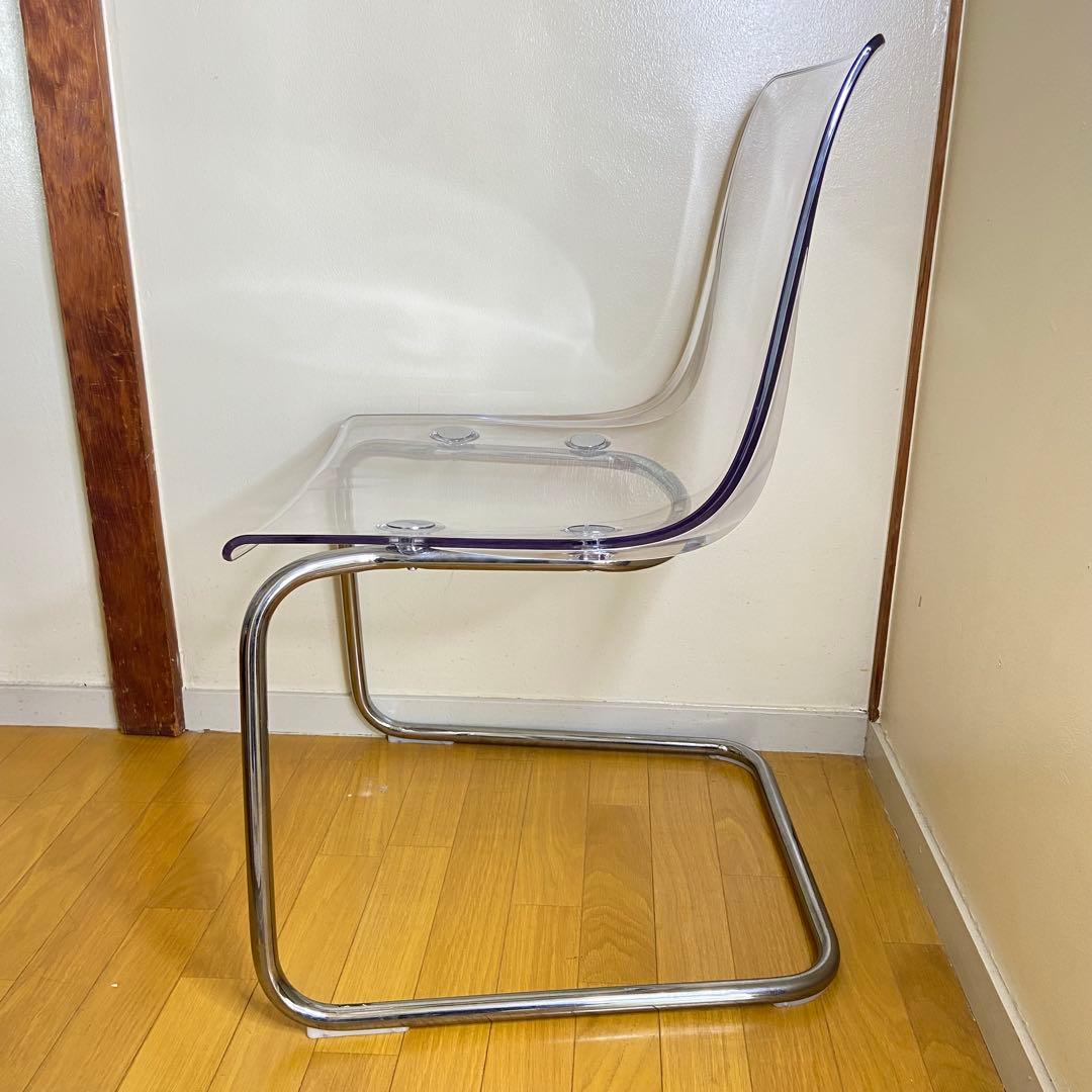 IKEA TOBIAS トービアス アクリルチェア - メルカリ