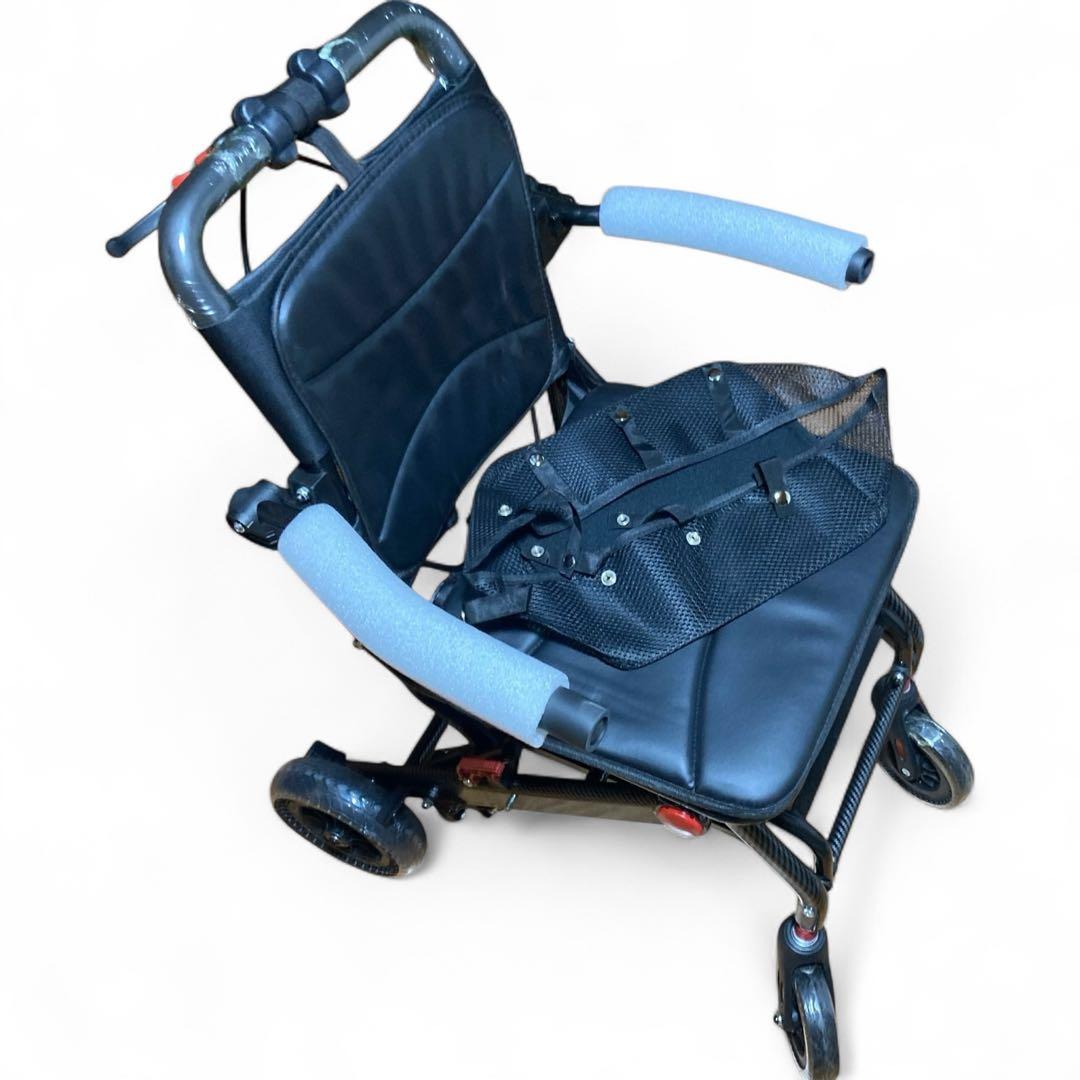 MIUGOO 介助用車椅子 買い物カゴ付き 未使用品