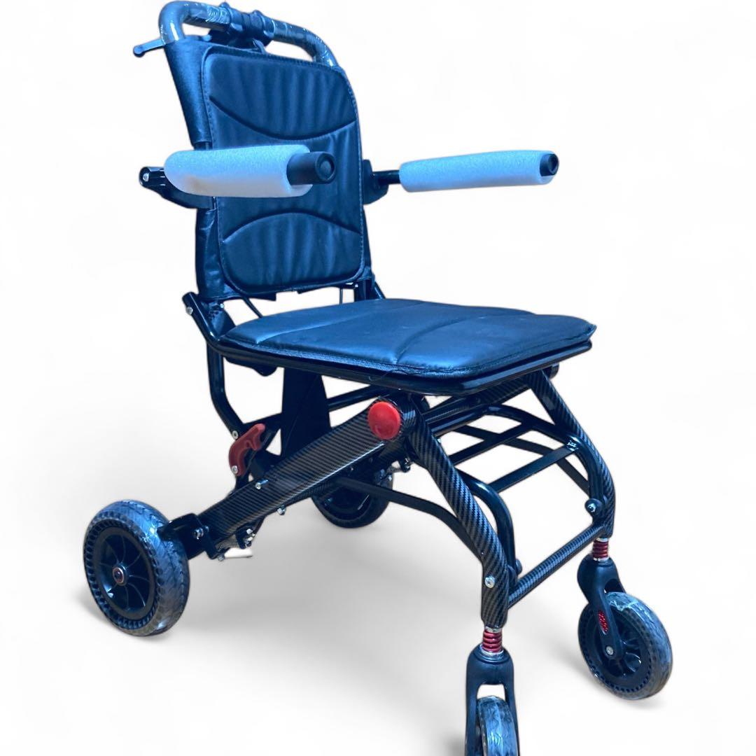 MIUGOO 介助用車椅子 買い物カゴ付き 未使用品