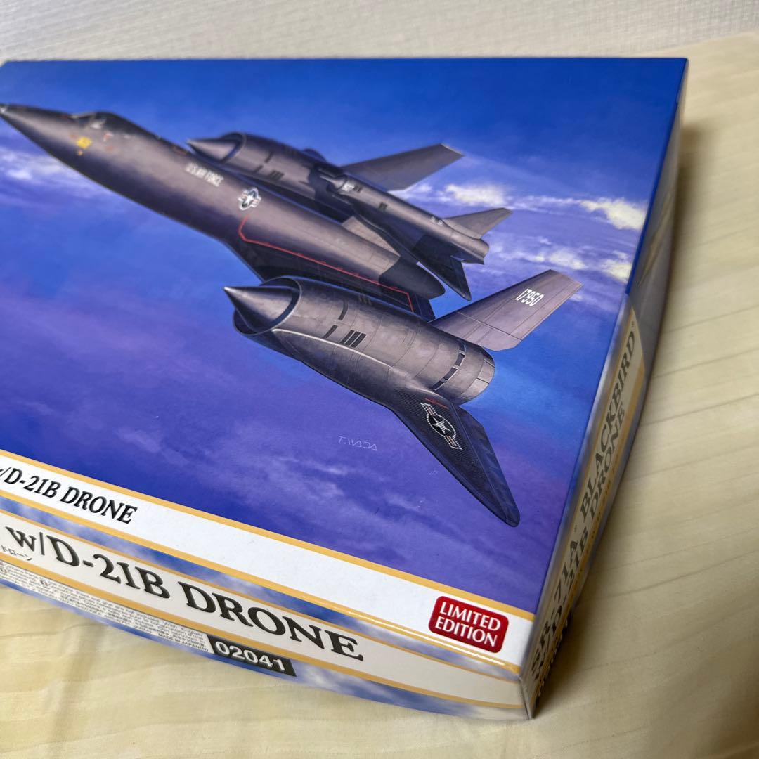 SR-71 BLACKBIRD w/D-21B DRONE ハセガワ　プラモデル