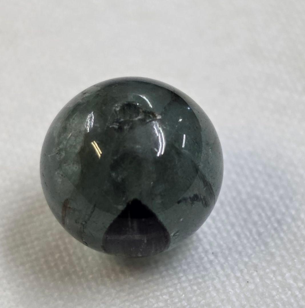 【極希少・藍の宝石】天然インディゴトルマリン 8mm（ストーンマーケット購入）