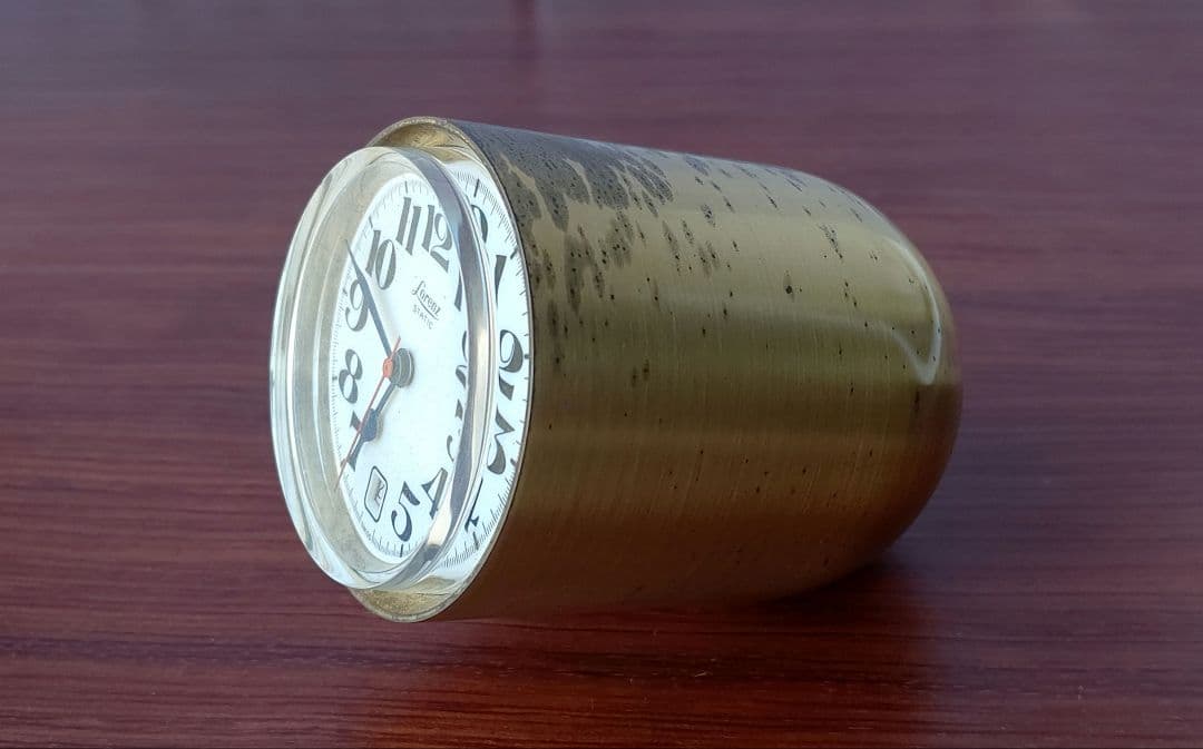 Lorenz Static(Gold) Richard Sapper 置時計