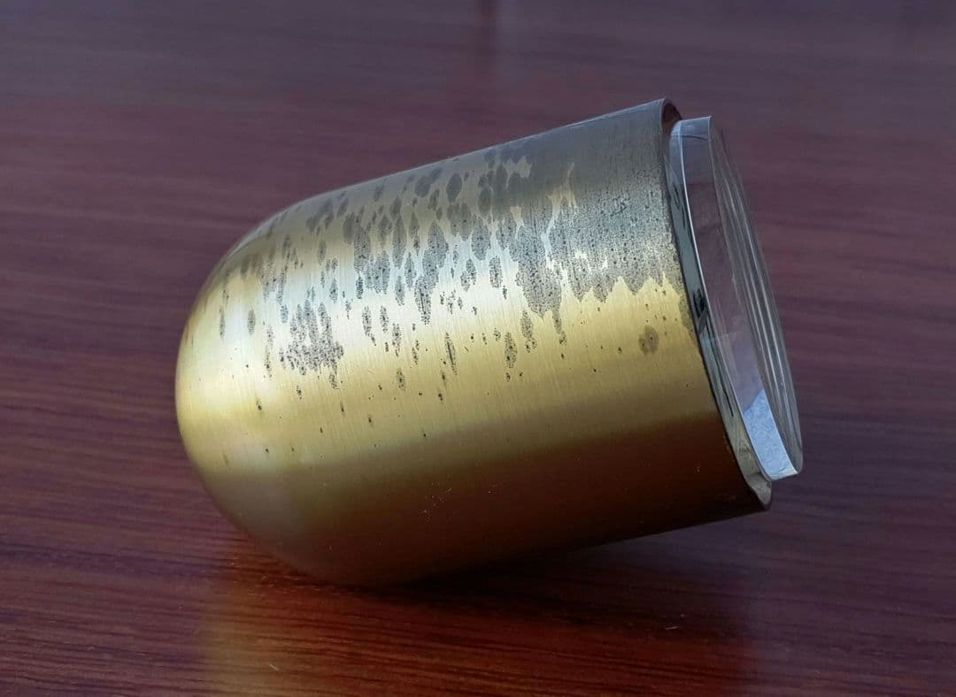 Lorenz Static(Gold) Richard Sapper 置時計