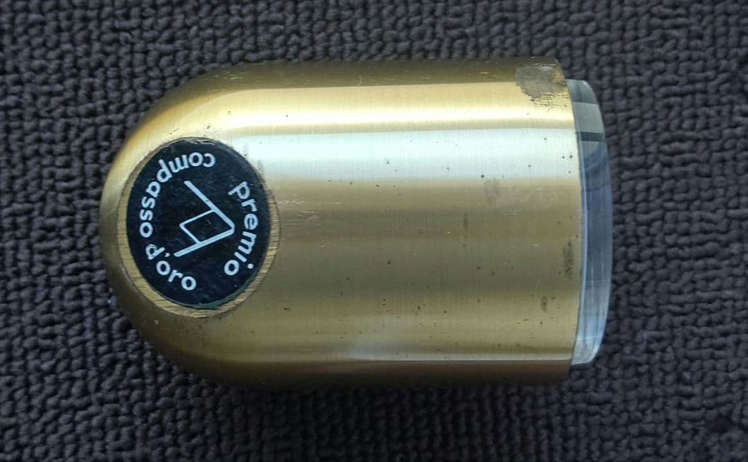 Lorenz Static(Gold) Richard Sapper 置時計