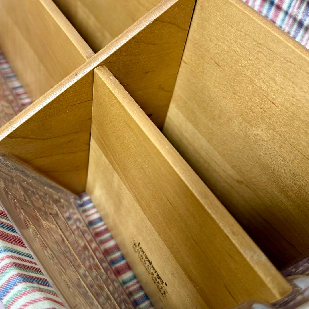 ロンガバーガー Longaberger large desktopbasket