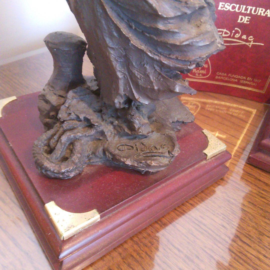 ブロンズ像スペイン彫刻家Didac　二点まとめて　保証書有り　本土のみ資産価値有