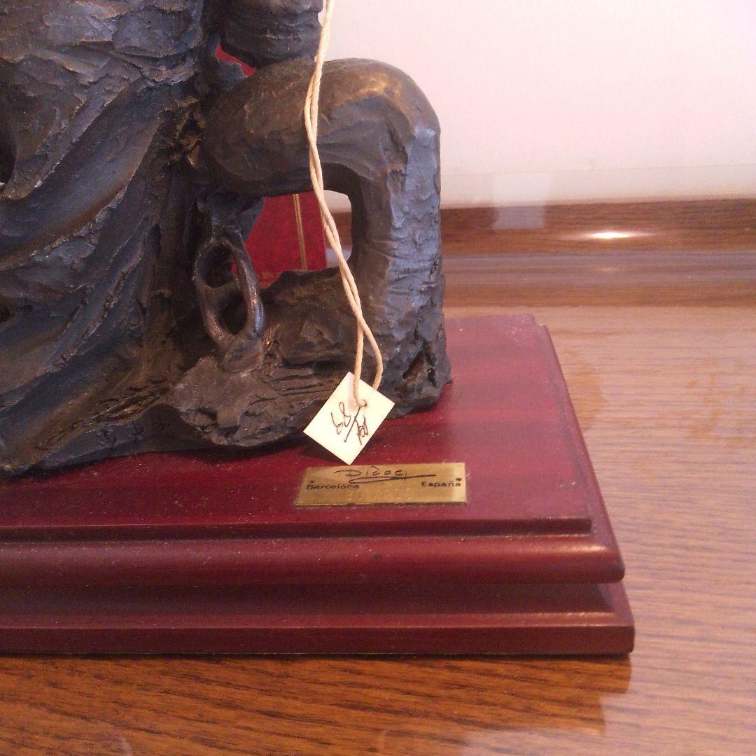 ブロンズ像スペイン彫刻家Didac　二点まとめて　保証書有り　本土のみ資産価値有