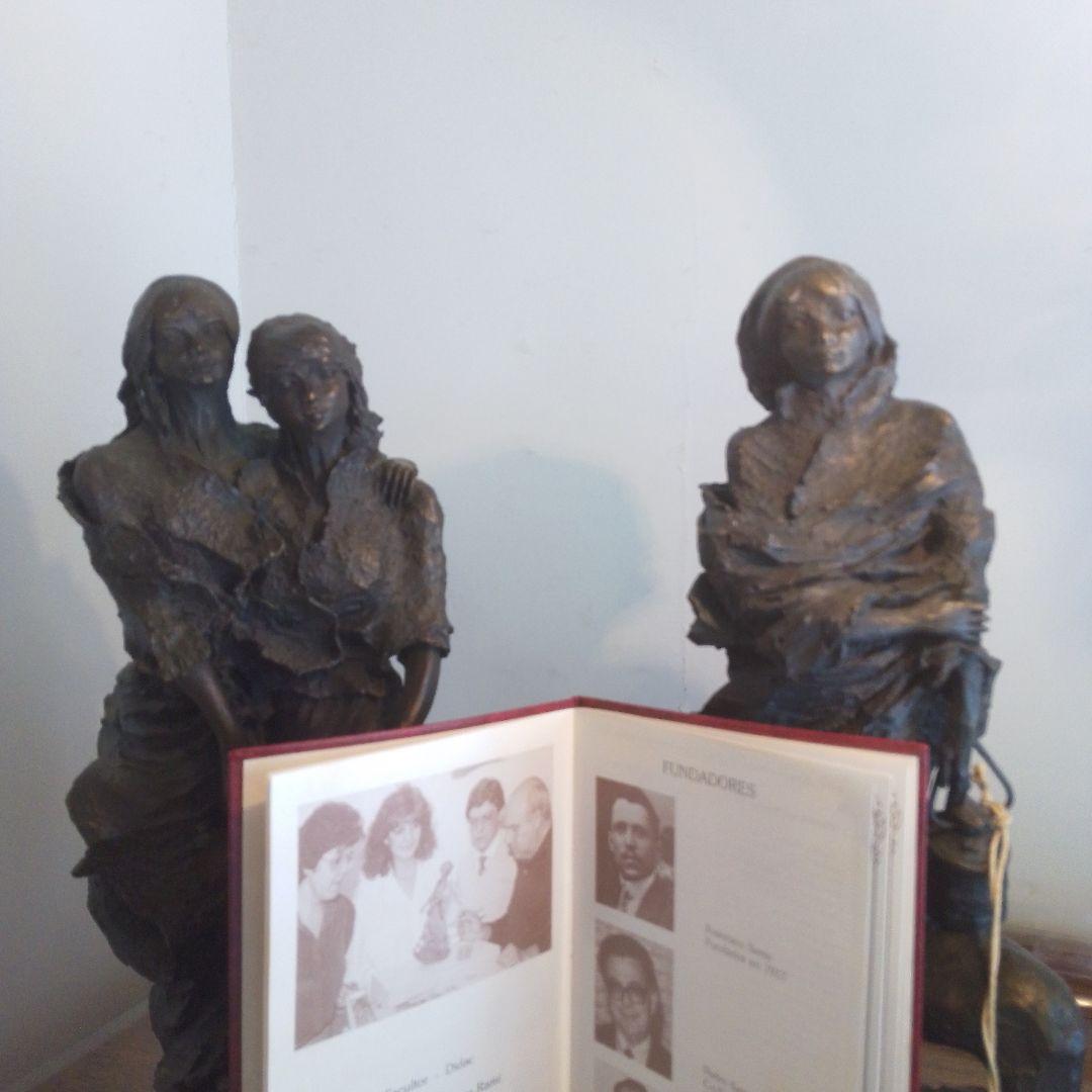 ブロンズ像スペイン彫刻家Didac　二点まとめて　保証書有り　本土のみ資産価値有