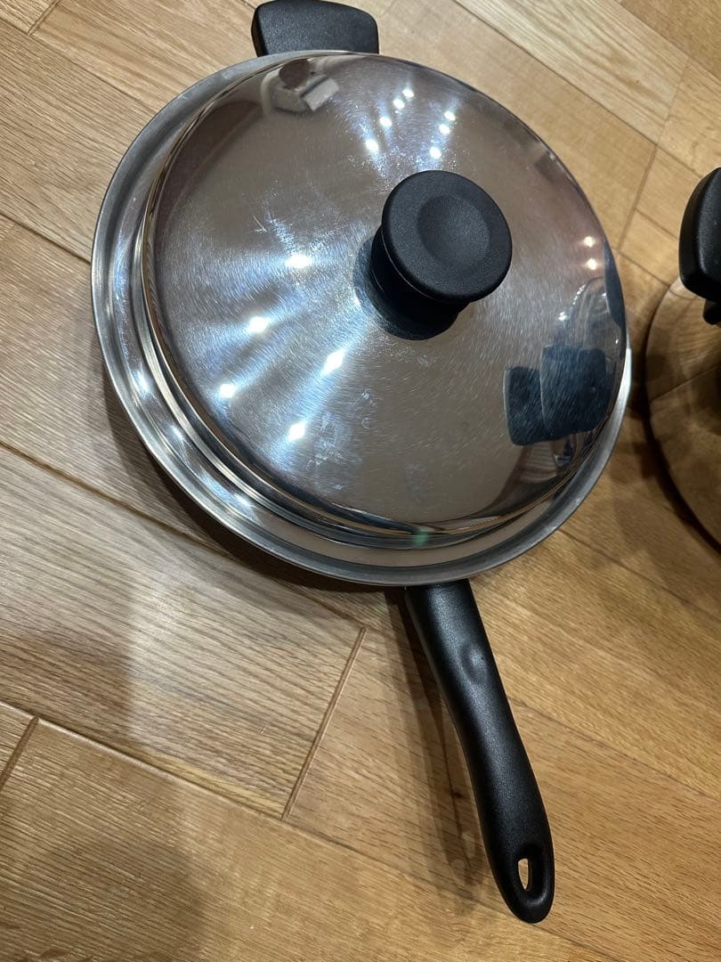 アムウェイ　鍋・フライパンセット ステンレス製