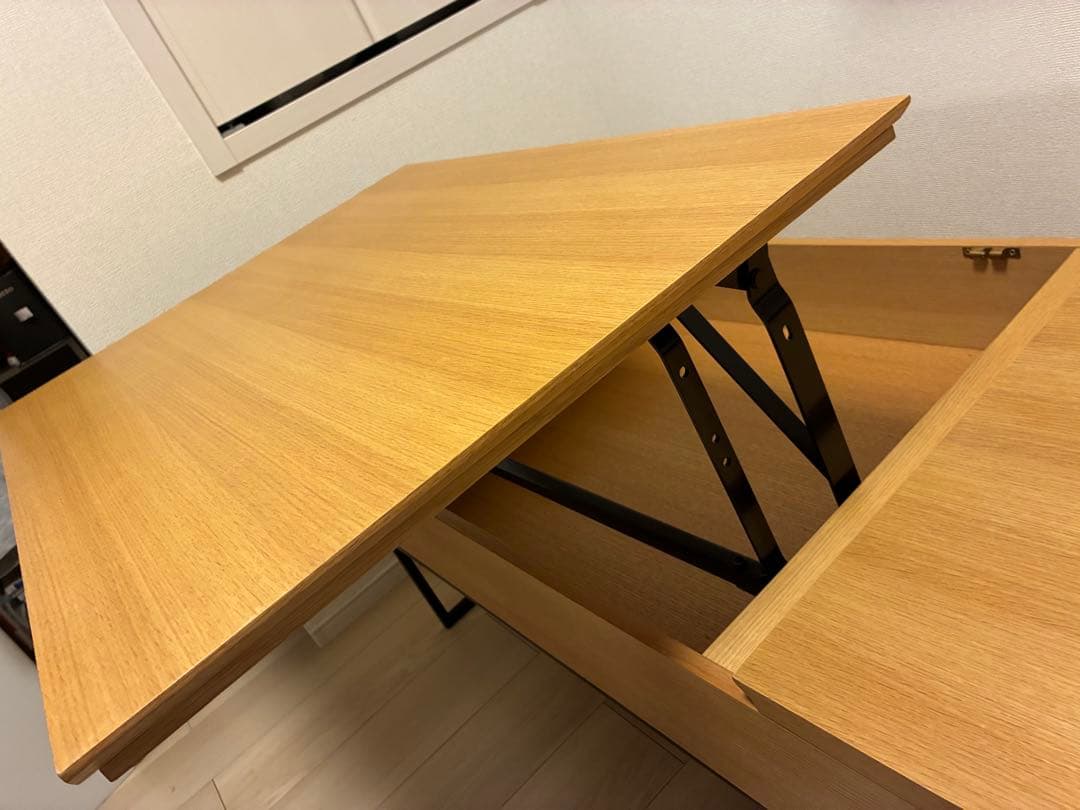 ※あさん専用　昇降センターテーブル(Nヒバリ 120 LBR)