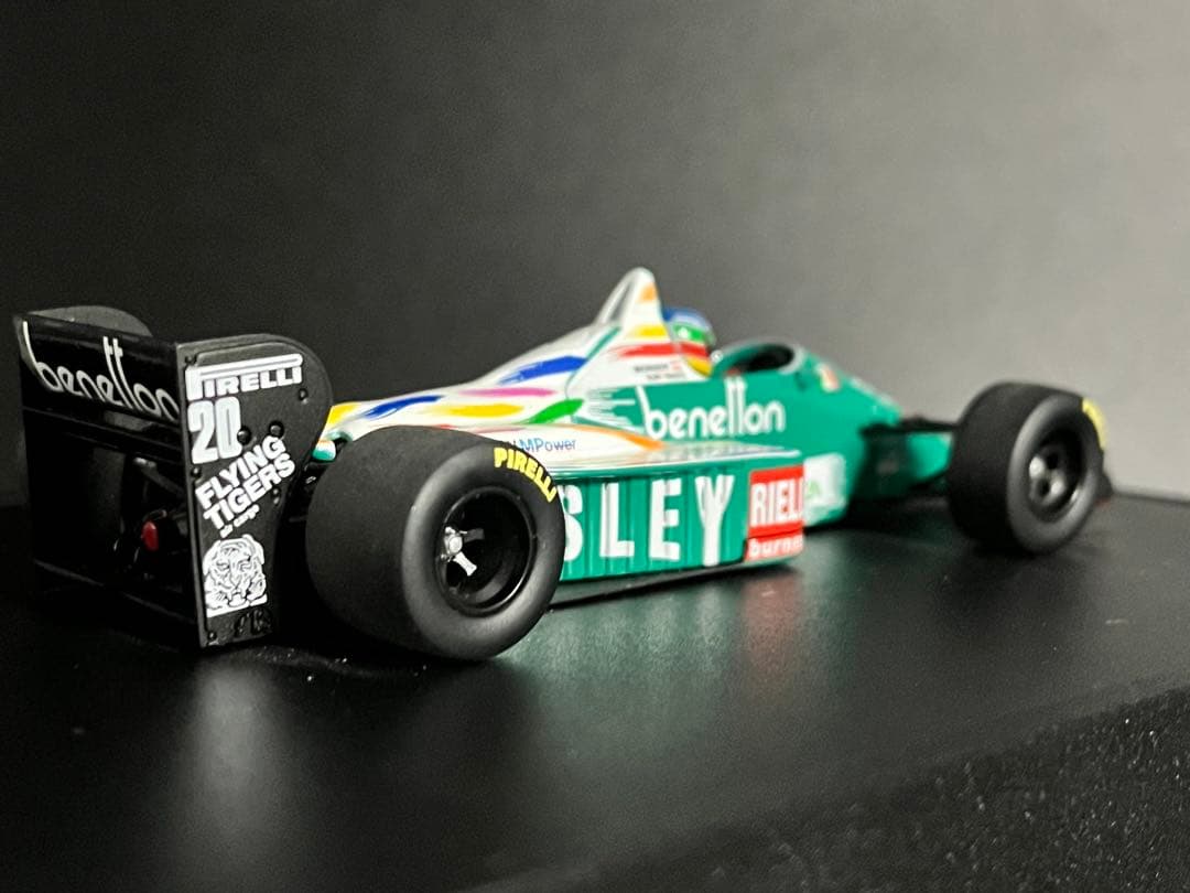 BMW Benetton B186 1/43 ベルガー 1986 メキシコGP - メルカリ