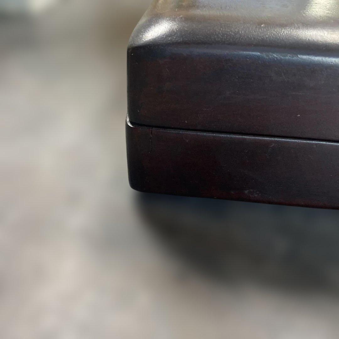 中国硯　端渓　唐木ケース　骨董品　時代物