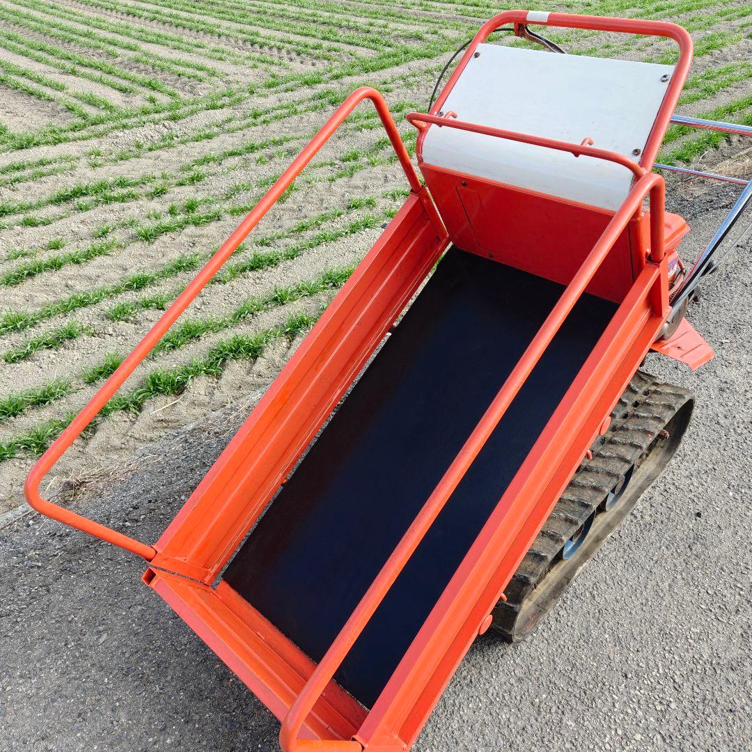 筑水キャニコム BFP402 運搬車 ダンプ クローラー ガソリン 手動ダンプ