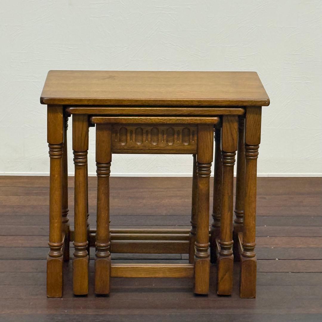 H19K59 英国クラシック ネストテーブル