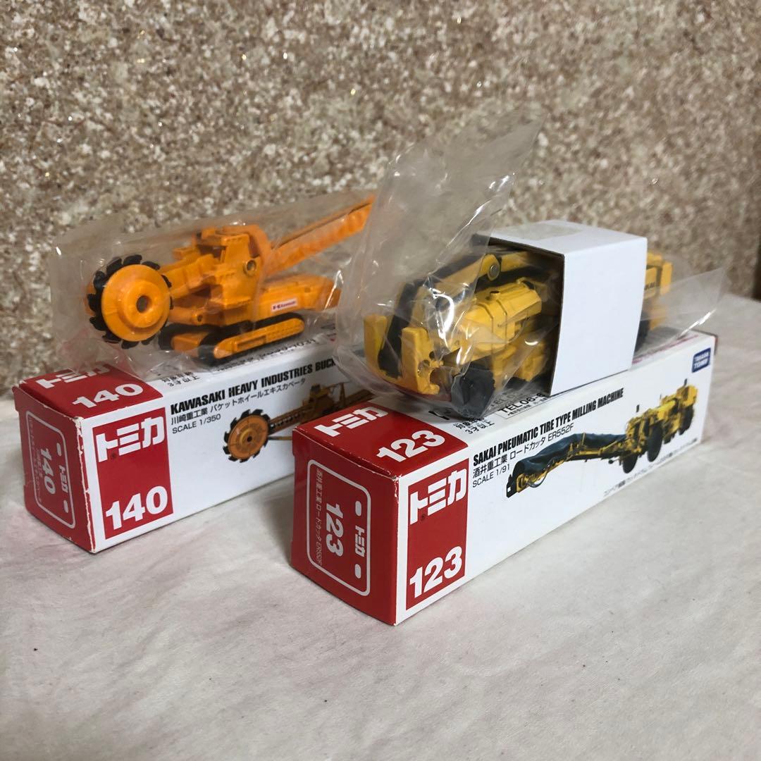 トミカ ロングトミカ 川崎 酒井重工業 ホイールエキスカベーター