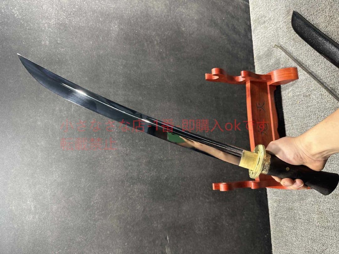 剃首造片手斬り馬刀 古兵器 武具 刀装具 日本刀 模造刀 居合