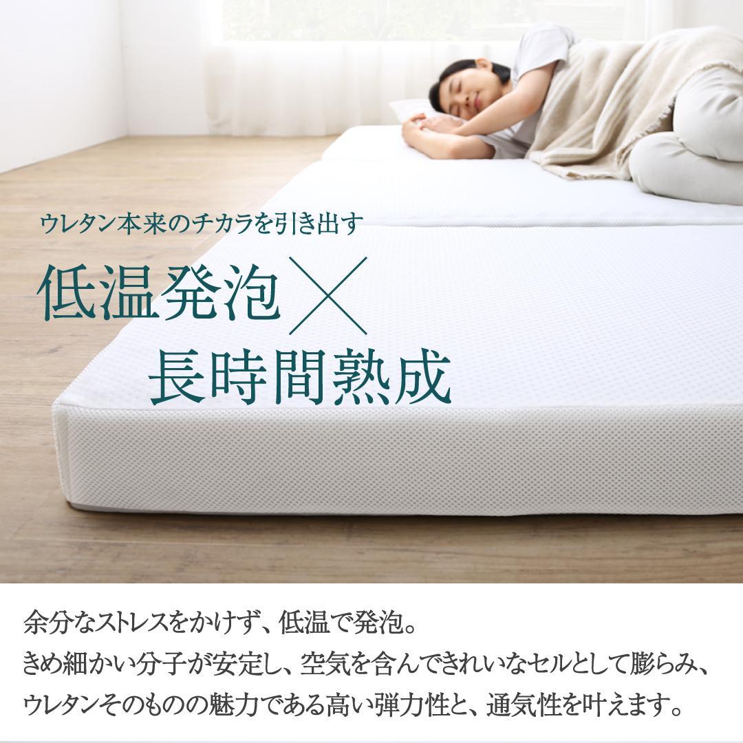 最安値！新品！送料込み！三つ折りマットレス敷布団 セミダブル