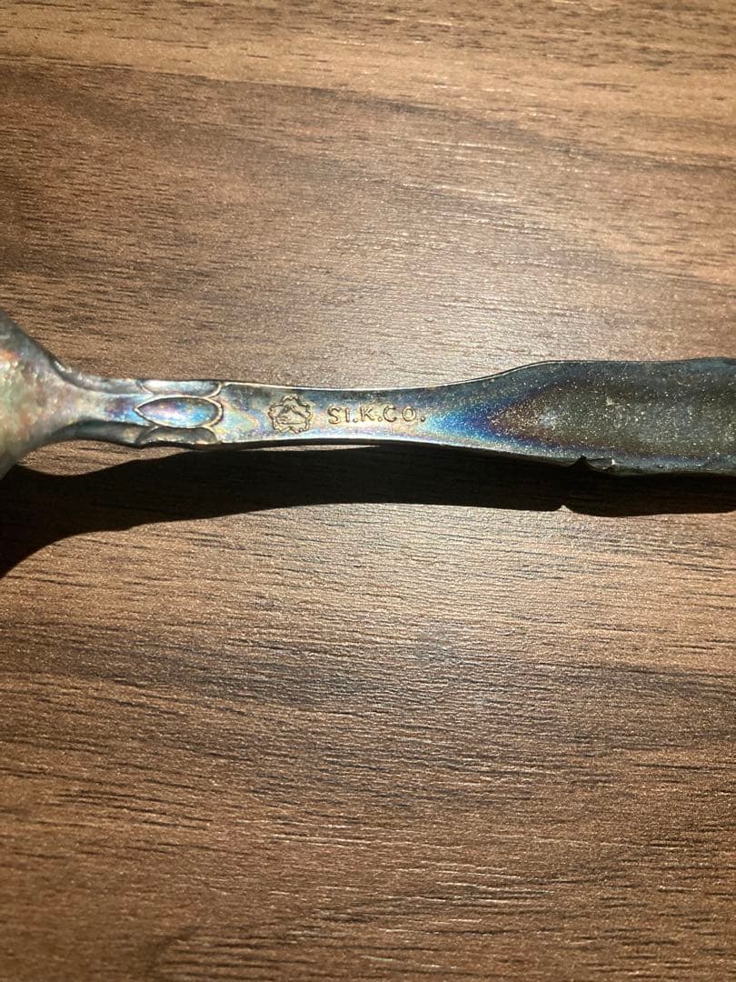 銀食器 スプーン 桜富士 - メルカリ