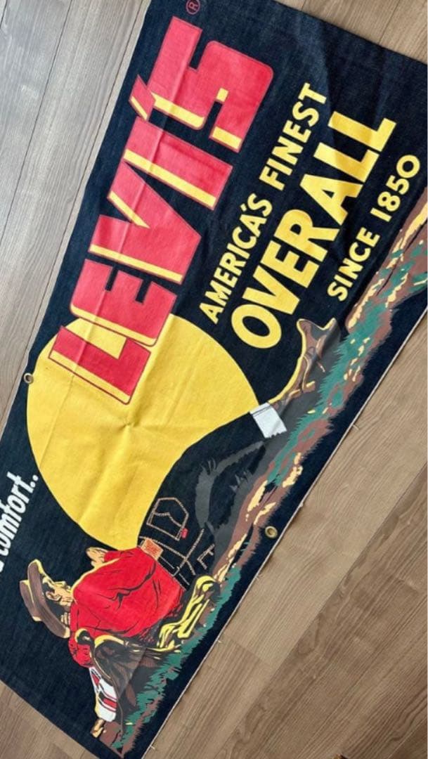 リーバイス 特大バナー 190cm x73cm 2002年製 | 激安通販のイーサプライ