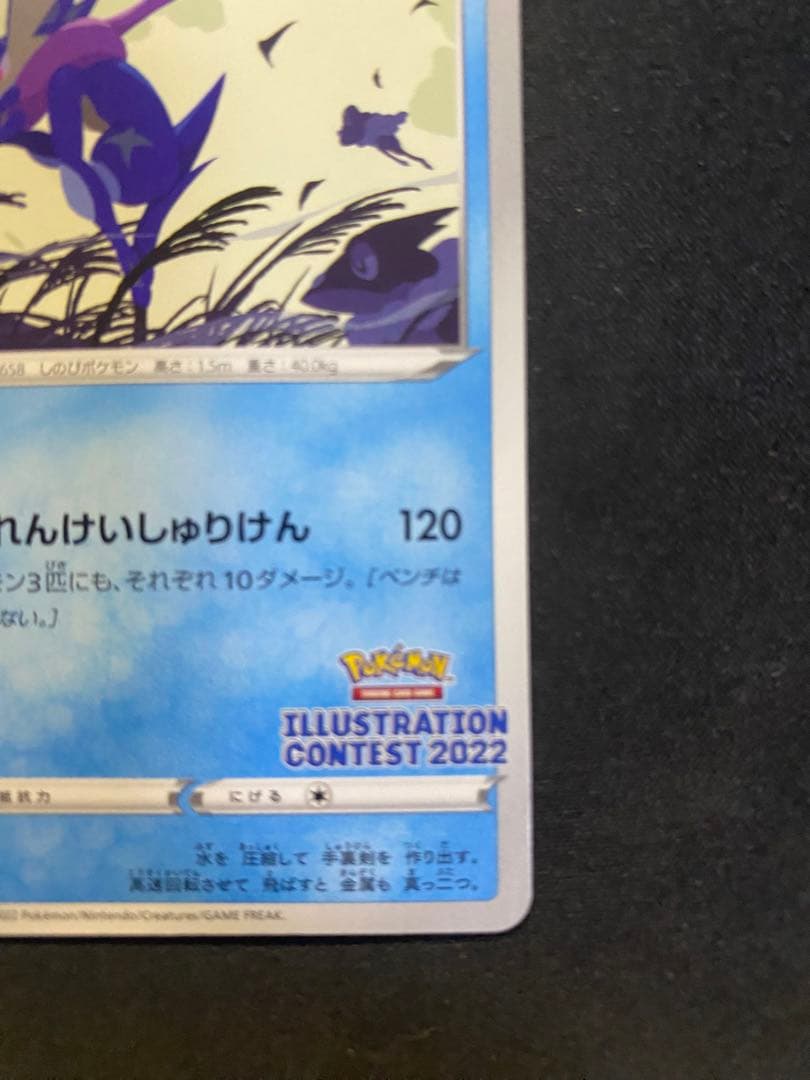 【24時間以内発送】ゲッコウガ2022イラストレーションコンテスト