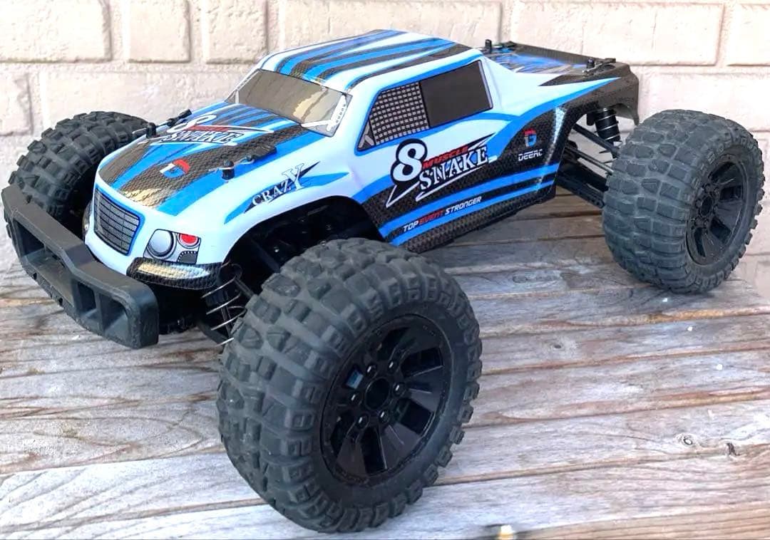 DEERC 9200E モンスタートラック タミヤCVAオイルダンパー装着済