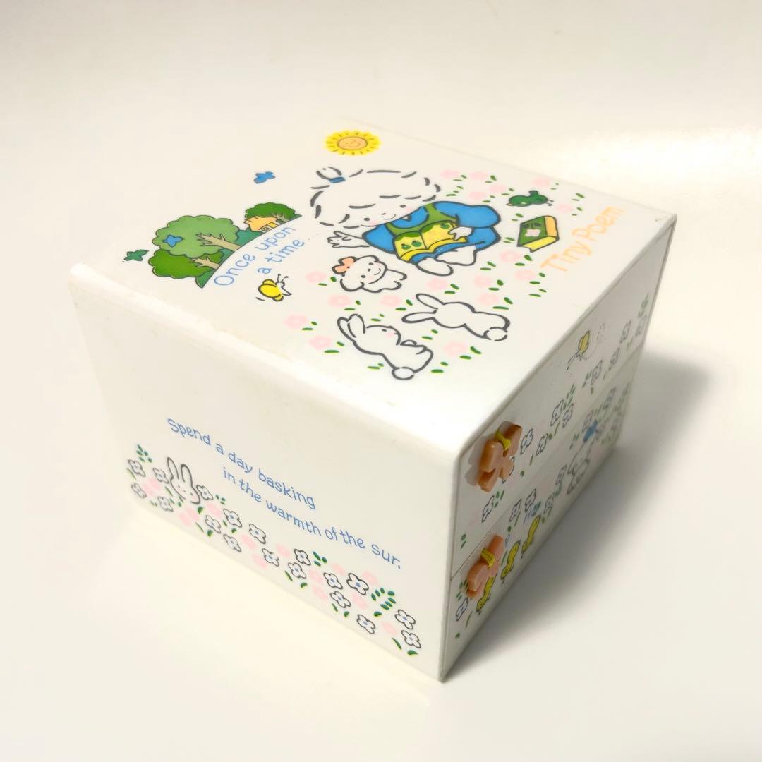 サンリオ♡ 風の子さっちゃん・タイニーポエム 小物入れ 昭和レトロ